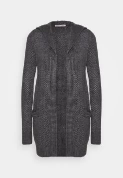 Anna Field Cardigan - Dark Grey Melange -Anna Field 107925a695e0427aaab8a1833afeaa81