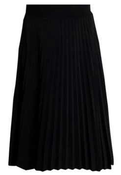 Anna Field Plisse A-Line Mini Skirt - A-Line Skjørt - Black -Anna Field 195a1762ca0c484aac067815da9f0903