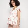 Mama Belt - Bluse - White/Red -Anna Field 19e5143baf8e4d3eba5e41c449deb605