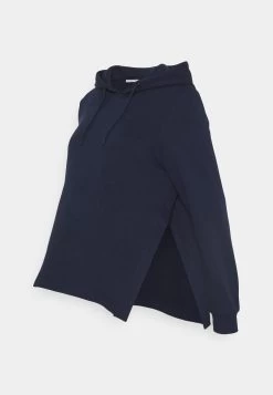 Nursing Hoodie With Slit - Hoodie - Dark Blue