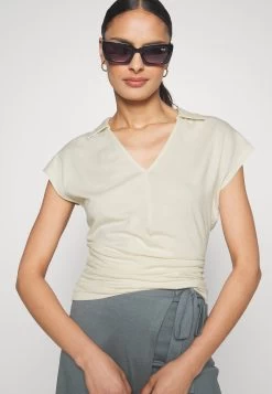 Anna Field Wrap Blouse- Bluse - Offwhite -Anna Field 264c407b41a34e3e988e65c1baad508e