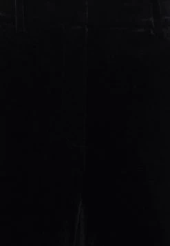 Anna Field VelvetWide Leg Trousers - Bukse - Black -Anna Field 28962061edb643768e79291974a0fef1