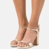 Anna Field Sandaler Med Høye Hæler - Gold -Anna Field 2ac47d22344541f1a445996bfd356f71