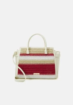 Anna Field Håndveske - Off-White/Red