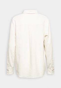 Anna Field Linen-Mix Button Down Blouse - Skjorte - Beige -Anna Field 41764e9c25b741f18b81641517b58468