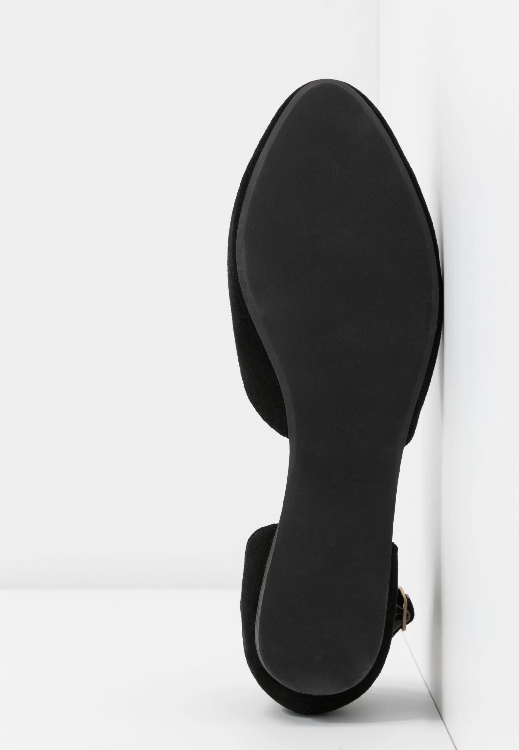 Leather - Ballerina Med Reim - Black 9 Leather - Ballerina Med Reim - Black - Bilde 7