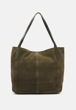 Anna Field Leather - Håndveske - Khaki