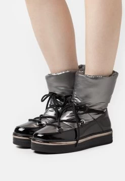 Platåstøvletter - Silver