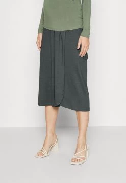 Maternity Basic Midi Skirt- Blyantskjørt - Light Green
