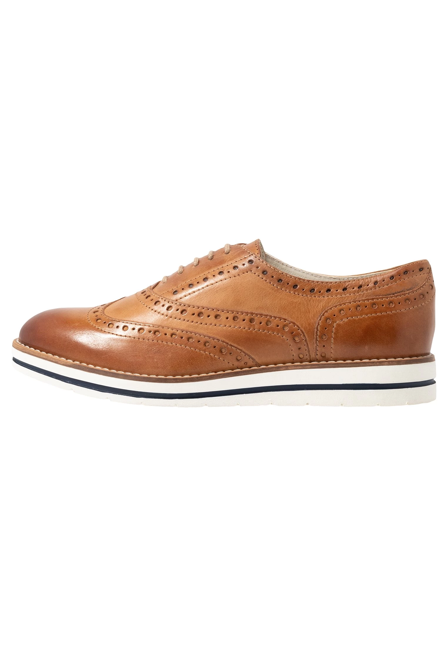 Anna Field Leather - Casual Snøresko - Cognac 4 Anna Field Leather - Casual Snøresko - Cognac - Bilde 2
