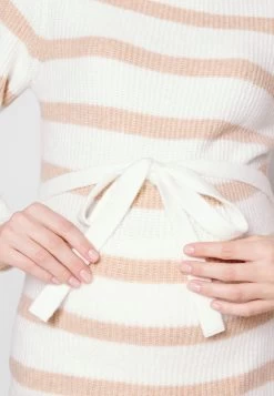 Strikkegenser - White/Sand -Anna Field 702af8f9a5294d008256b15ba3b3cd18