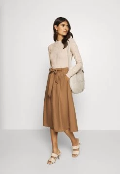 Anna Field Strikkegenser - Light Tan Melange -Anna Field 76345ba6455443269308e13fe00765e4