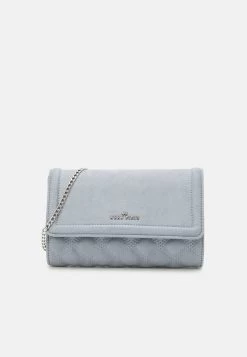 Anna Field Clutch - Blue-Grey