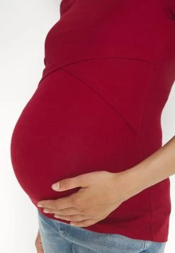 T-Shirts - Dark Red -Anna Field 8164a454af5b4b8cb1989b54aea7d9b3