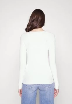 Nursing - Button Opening - Strikkegenser - White -Anna Field 8ab16a2ee85e47f5995519db5f88288d