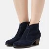 Leather - Cowboystøvletter - Dark Blue -Anna Field 8b2b42e50f47478c984c3dbb9235b870