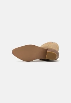 Anna Field Leather- Cowboystøvler - Beige -Anna Field a350aec41e7a444ba95e82bc15a02373