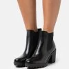 Anna Field Leather - Ankelboots - Black -Anna Field a6ee7017ddd5443ba5ebb85f3044a325