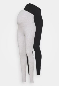 Leggings Maternity - Leggings - Black/Light Grey