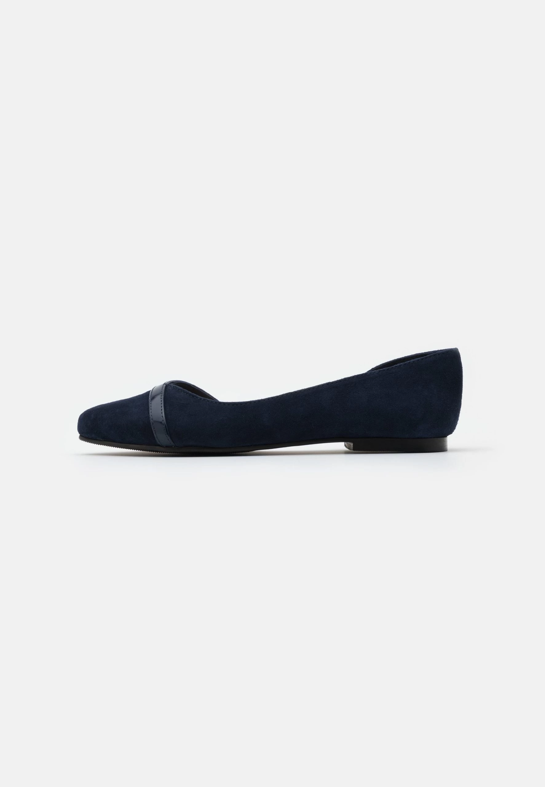 Anna Field Leather- Ballerina - Dark Blue 4 Anna Field Leather- Ballerina - Dark Blue - Bilde 2