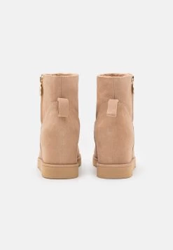 Anna Field Leather Winter Boot - Ankelboots - Beige -Anna Field b6450cf8fad04e6ba8292be8ca53747c
