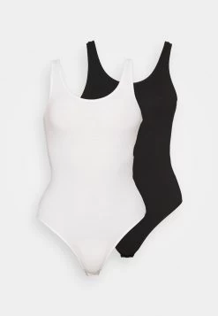 Anna Field 2 Pack - Body - Black/White 12 Anna Field 2 Pack - Body - Black/White -Anna Field b6ef13ec2831406994a62a482b466e7c