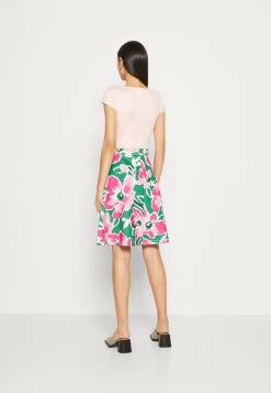 Anna Field Jerseykjole - White/Green/Pink -Anna Field ba9041b9cf1d4a9d950a4301e2a71117