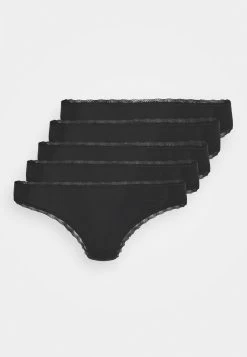 Anna Field Iris 5Pp Thong - String - Black -Anna Field bcc83b11ce6b47a49663fbfe41bc137d