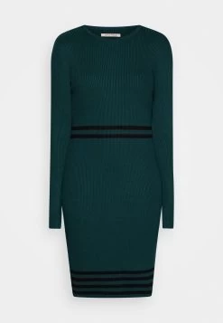 Anna Field Strikket Kjole - Dark Green/Black -Anna Field c4b7caaa5a02417497f1b1c5070e2816