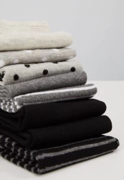 Anna Field 8Pp Spot Stripe- Sokker - Grey -Anna Field c4f9f9de7c754216a2ed0c3f542fba9e