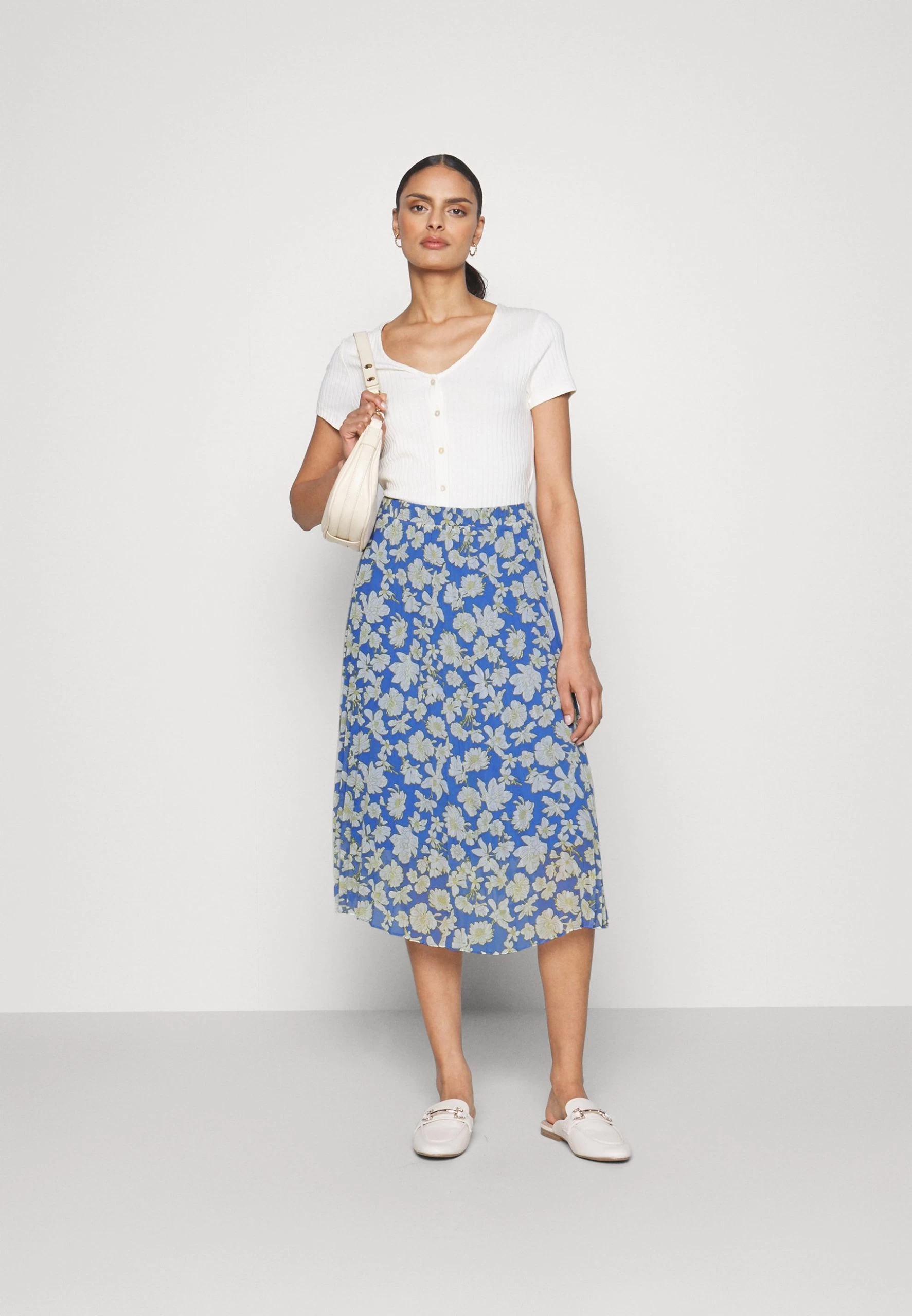 Anna Field A-Line Skjørt - Light Blue 4 Anna Field A-Line Skjørt - Light Blue - Bilde 2