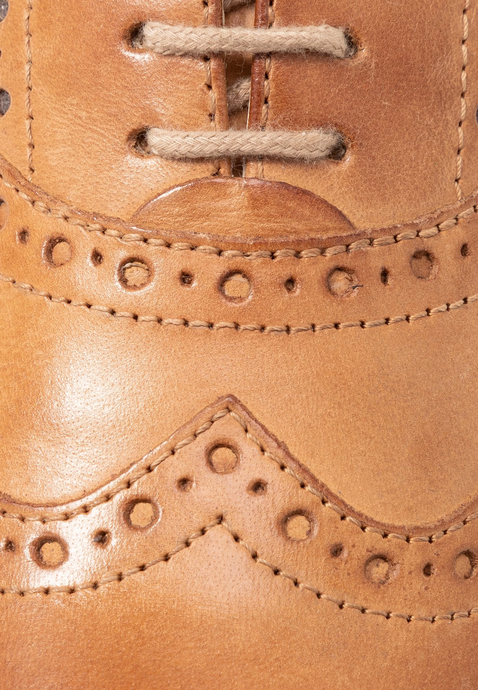 Anna Field Leather - Casual Snøresko - Cognac 5 Anna Field Leather - Casual Snøresko - Cognac - Bilde 3