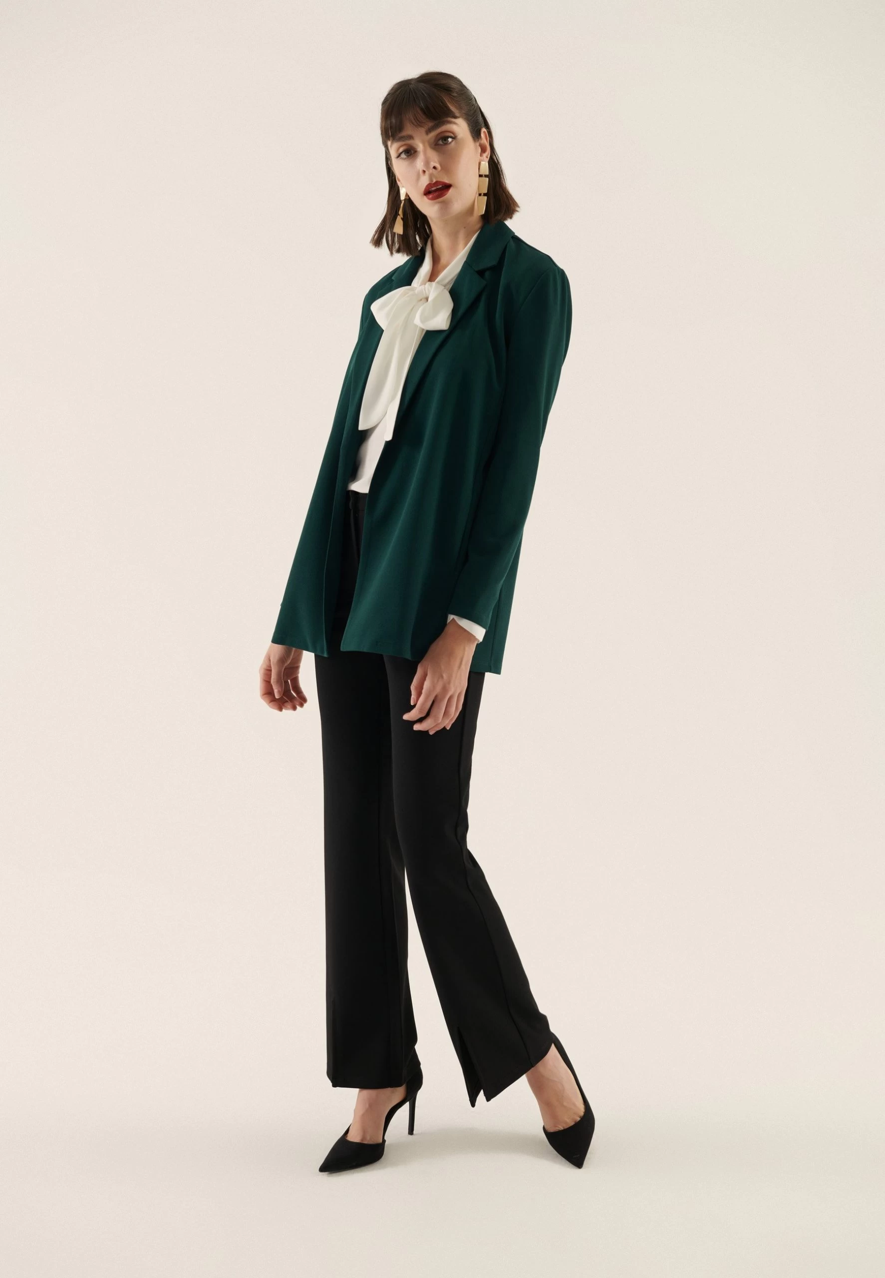 Anna Field Blazer - Dark Green 4 Anna Field Blazer - Dark Green - Bilde 2