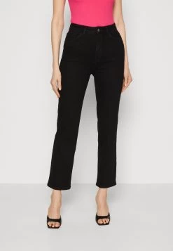 Anna Field Jeans Straight Leg - Black Denim