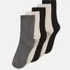 Anna Field 5 Pack - Sokker - Beige/Black/Grey -Anna Field dea7449edcb441f7b7474480476e34b4