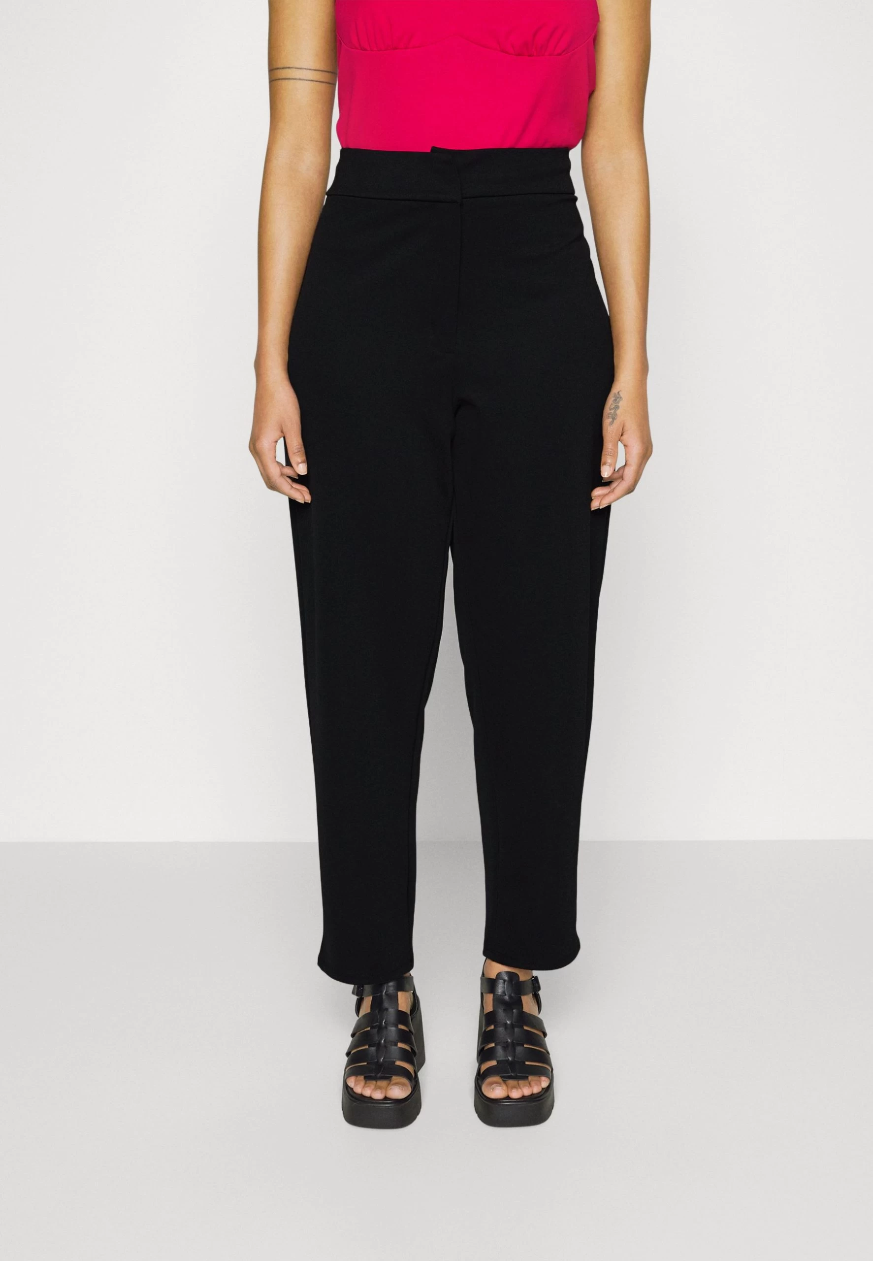 Stretch Trousers - Bukse - Black 3 Stretch Trousers - Bukse - Black