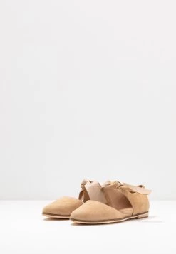 Anna Field Leather - Ballerina Med Reim - Beige -Anna Field f3a4905b9d8a4ffea5b726ff60e1fe25